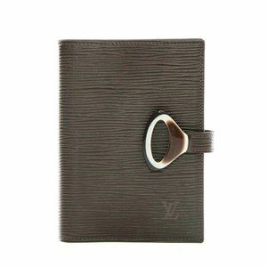 Authentic Louis Vuitton Agenda Fonctionnel PM Epi Z Mocha